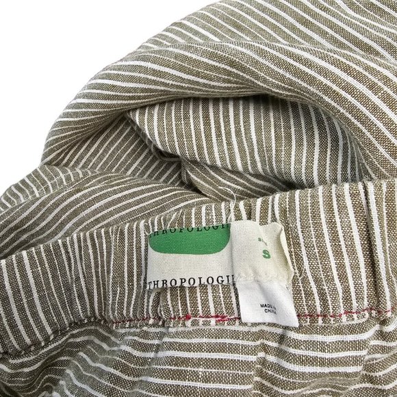 Anthropologie by Anthropologie 100% Linen  Pants Size S - Picture 7 of 9